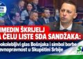 AHMEDIN ŠKRIJELJ NA ČELU LISTE SDA SANDŽAKA: Nepokolebljivi glas Bošnjaka i simbol borbe za ravnopravnost u Skupštini Srbije