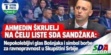 AHMEDIN ŠKRIJELJ NA ČELU LISTE SDA SANDŽAKA: Nepokolebljivi glas Bošnjaka i simbol borbe za ravnopravnost u Skupštini Srbije