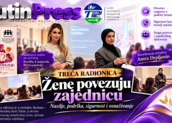 U Gimnaziji i Tehničkoj školi u Tutinu održana treća radionica projekta „Žene povezuju zajednicu“